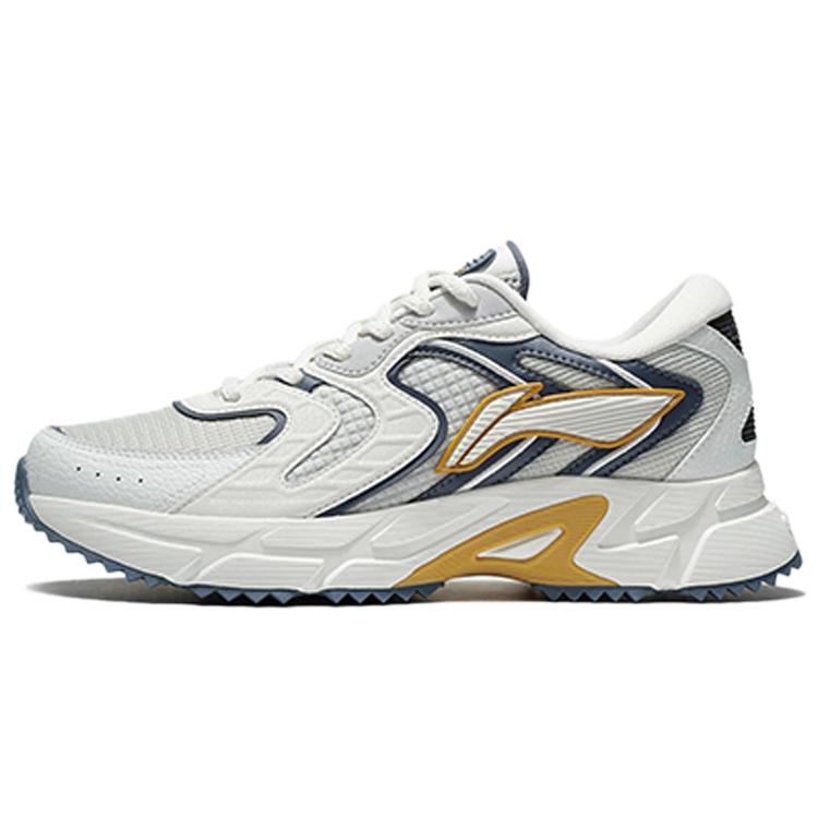 

Новая коллекция для бега LiNing Li Ning Кроссовки с низким верхом Мужские Бело-серые ARLR013-8 43.5