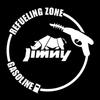 Jimny Tank Cover Fuel Lid Universal Fashionable 1 Sheet Sticker, Decal, Heat-Resistant, Design, (White, Jimny)
