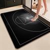 Basketball Court Patterned Rug Soundproof Noisereducing Carpet For Study Reading Area Home Party Decor Halloween Gift