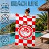 Olympiacos FC Wappen Emblem Strandtuch, Schnelltrocknend, Pflegeleicht, Geeignet für Fitness und Strandurlaub, Sport-Essential