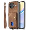 For Xiaomi Poco F7 Pro 5G/Xiaomi Redmi K80 5G Case with Card Holder Kickstand Leather Phone Back Cover