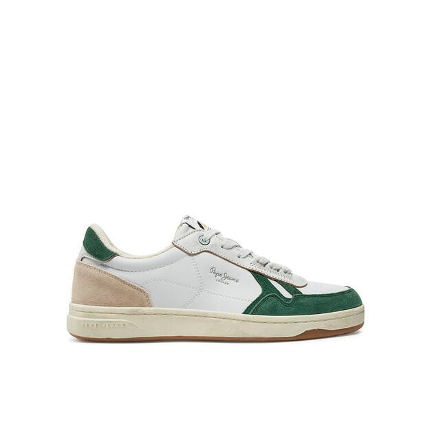 Мужские кроссовки Pepe Jeans Кеды kore heritage m pms00026 белые