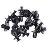 50/100Pcs 8Mm Plastic Rivets Fasteners Screw Car Bumper Fender Black Rivet