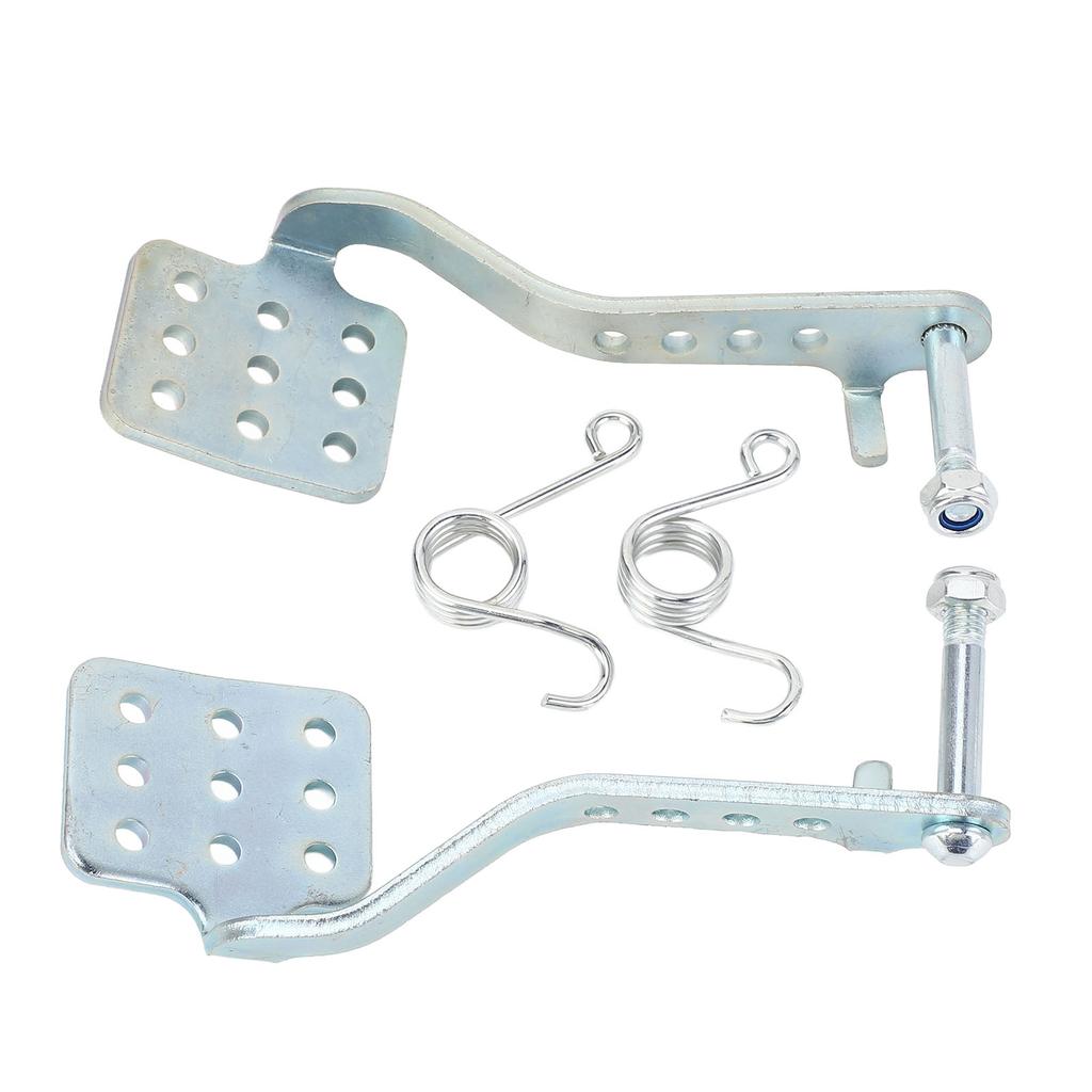 Go Kart Pedale Kit Rutschfest Go Kart Brems-Gaspedal mit Rückholfedern für 212cc 196cc 6.5hp 5.5hp Road Rocket