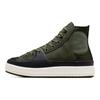 Converse All Star Minimalistyczne Wszechstronne Amortyzujące Trwałe Buty Outdoorowe High Top Unisex Buty Czarno-Zielone A08170C