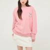 New MLB MONOGRAM New York Yankees Sweatshirt Unisex Hemp Pink 3AMTM1544-50PKM
