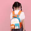 Kindergarten Schoolbag Girls Color Block Cartoon Rabbit Backpack Children's Backpack