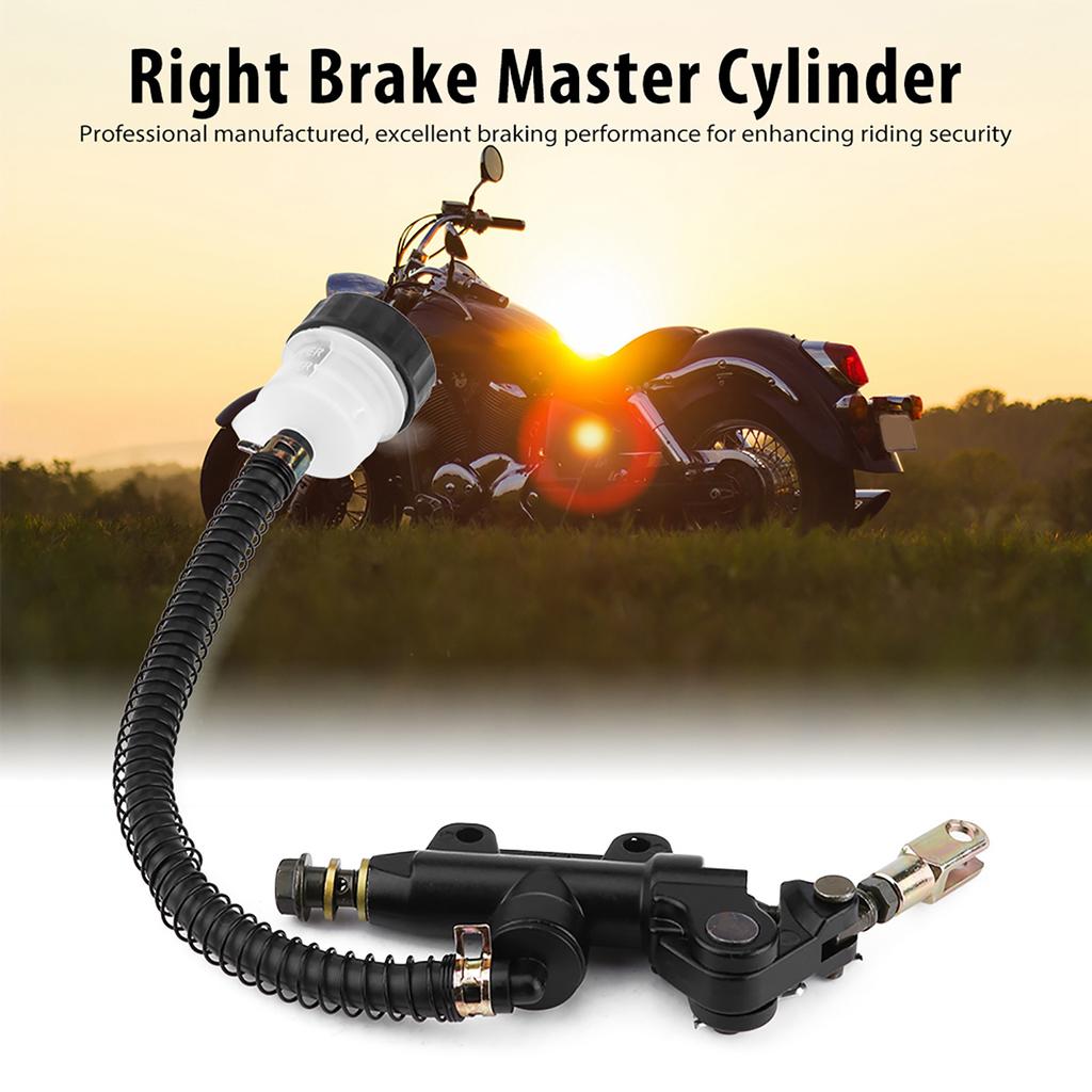 Klappbarer hinterer Fußbremszylinder-Pumpenbehälter für Suzuki