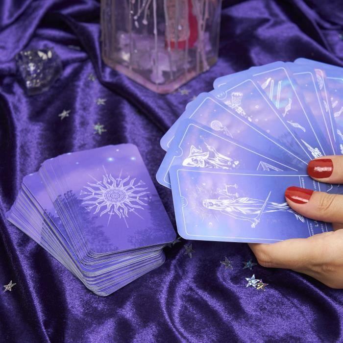 WELOONA - Tarot De MarseilleDivinatory Tarot Deck (78 Cards with E-book Included)