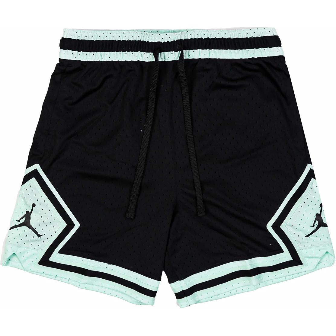 Air Jordan Dri-FIT Sport Diamond Shorts Black Mint Foam Men s DX1487-015 M