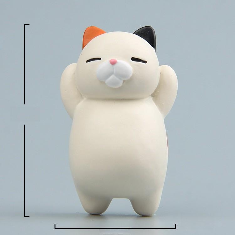 Cat Action Figure Cartoon Model Toy Decoration Doll Children Ornament Gifts