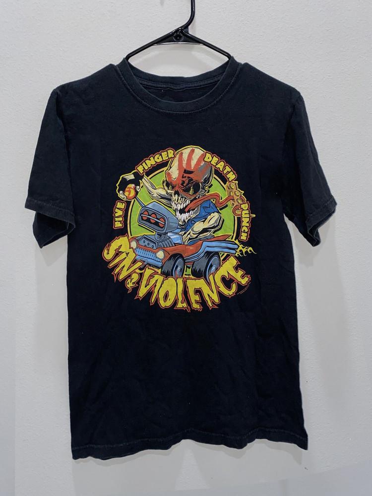 

Vtg Five Finger Death Punch Violence Tour S to 5XL SE278 FREE SHIPPING Unisex T-Shirt XXL
