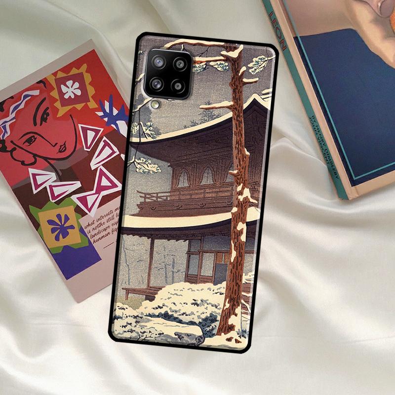 Ukiyo-e Japanese Art Case For Samsung Galaxy A52 A32 A12 A33 A06 A16 A26 A36 A56 A15 A53 A13 A34 A54 A14 A35 A55