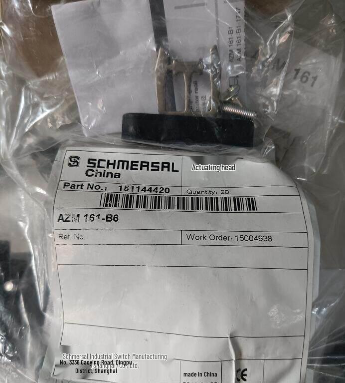 Brand New Original Schmersal AZM 161-B6 Actuator in Stock