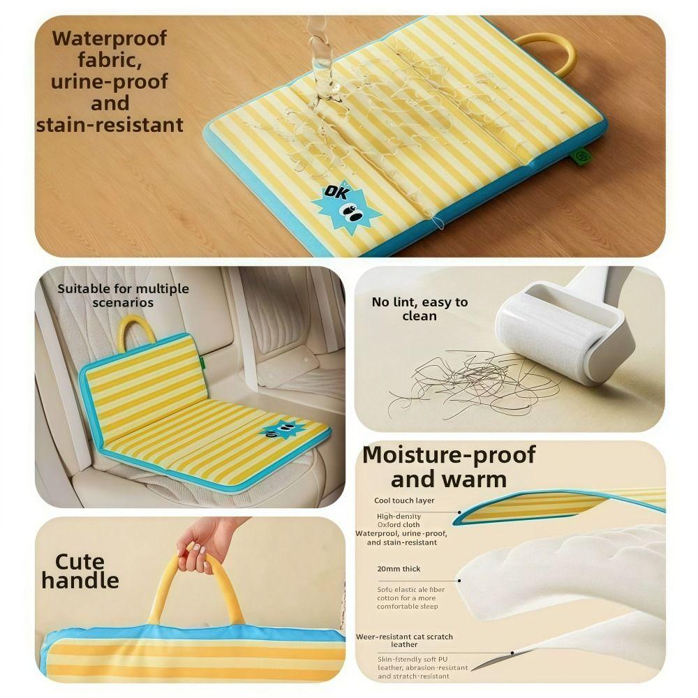 Four Seasons Summer Pet Cooling Mat Foldable Waterproof Cat Dog Sleeping Pad Double-sided Wear-resistant Pet Cushions Bed