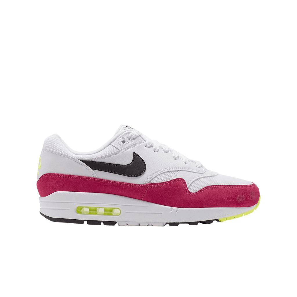 Nike Air Max 1 White Black Volt Rush Pink