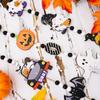 With Tassels Halloween Ghost Pendant Long Pumpkin Beads Pendant  Halloween Decor