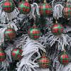 6pcs Painted Christmas Balls Pendant Shatterproof Christmas Gift Balls  Hotel Mall