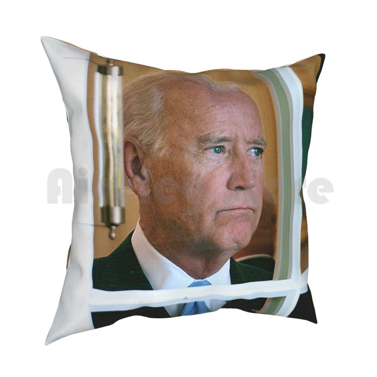 

Joe Biden Staring Out Window Pillow Case Printed Home Soft DIY Pillow Cover Joe Biden Joeseph Biden Uncle Joe Vice 30cmx30cm