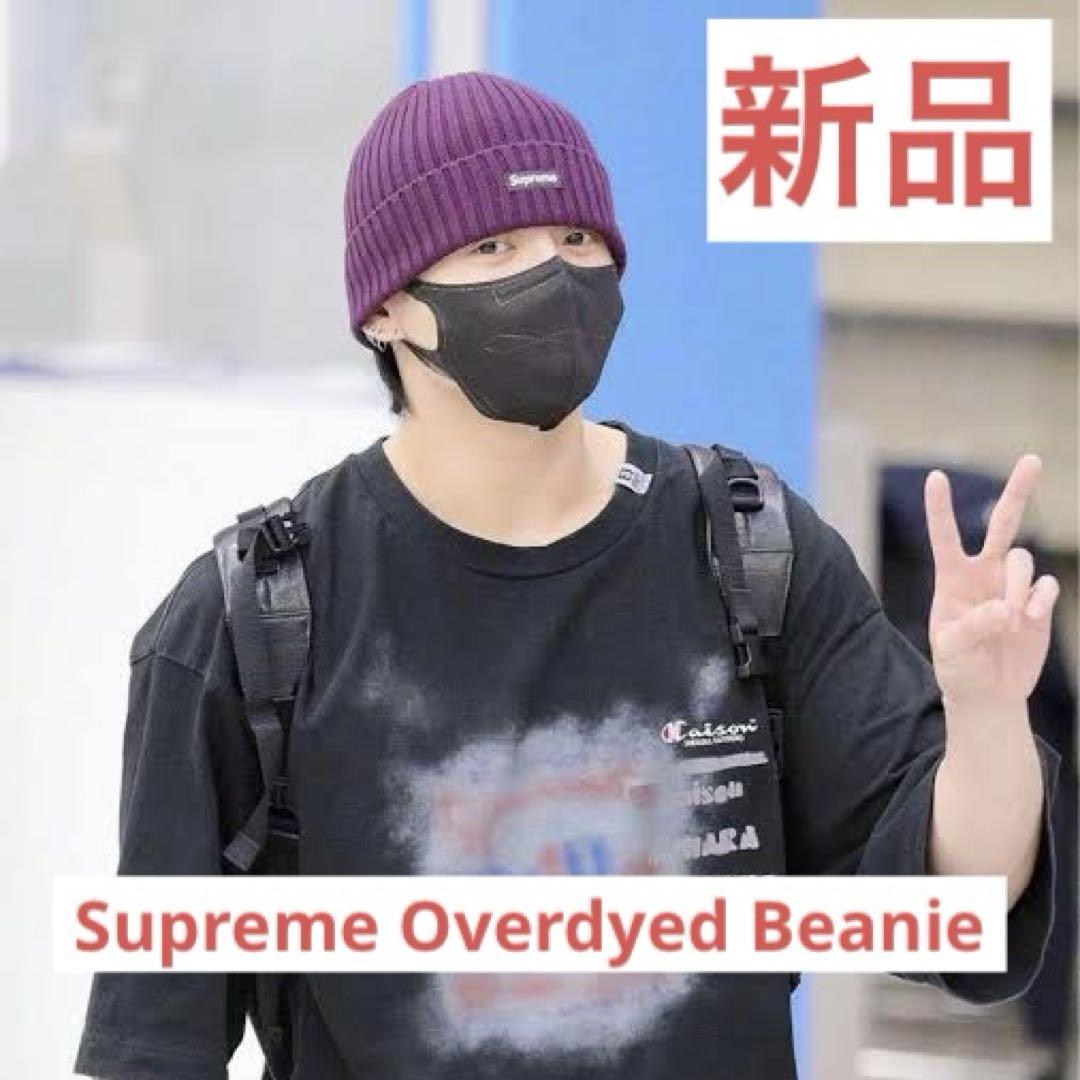 

[Б/У] Supreme 23SS Шапка бини с эффектом выцветания фиолетовая