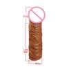 Realistic Condoms For Men Reusable Penis Sleeve For Male Extender Dildo Enhancer Enlargement Condom Male Cock Sex Toys