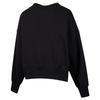Nike Felpa con lettera morbida confortevole versatile girocollo maniche lunghe felpa donna nero HQ0352010