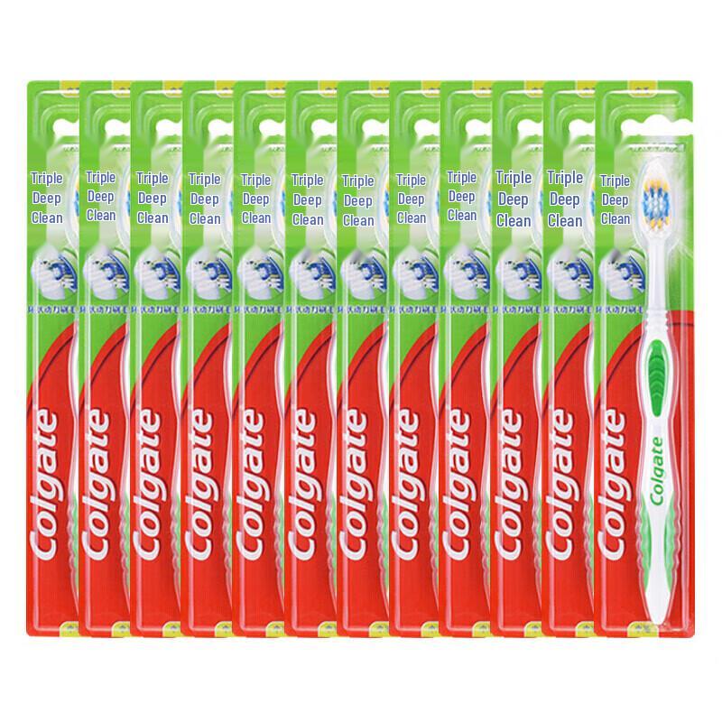 

Colgate Triple Deep Clean Toothbrush, 12-Pack