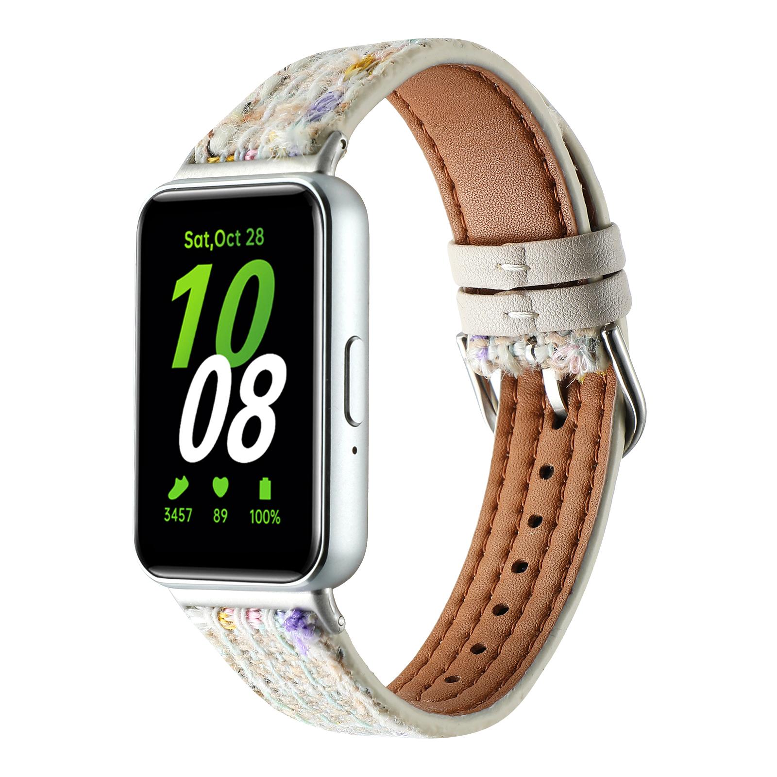 

For Samsung Galaxy Fit3 Replacement Strap Woolen Wristband Black
