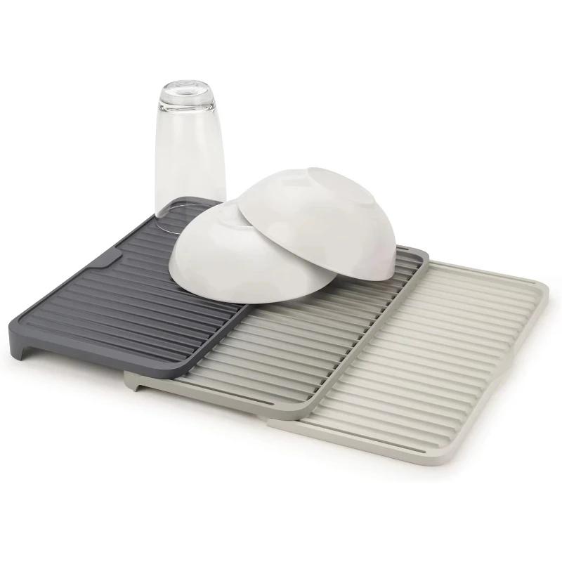 Horizontal Retractable Drainboards Set for Easy Storage Plastic Expandable Kitchen Drainage Board Home Organization