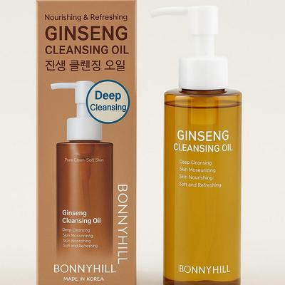 Ginseng Reinigungsöl 200ml / Nährend & Erfrischend, Tiefenreinigung, Feuchtigkeitsspendend, Koreanische Kosmetik, Kbeauty