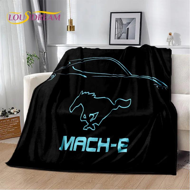 Classics 3D F-Ford GTR Mustang Car Soft Blankets,Keep Warm Throw Blanket Comfortable Blanket for Picnic Beds Sofa Home Bedroom