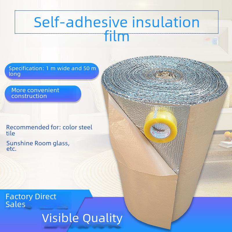 Película de Aislamiento de Burbujas de Papel de Aluminio para Techos: Parasol Impermeable y Resistente a los Rayos UV