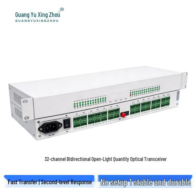 32-Channel Bi-directional Switching Fiber Optic Converter