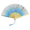 Chinese Style Folding Fan Classical Dance Fan Japanese Quality Home Tassel Male Crafts High Photo Decor Art Props Portable S9U2