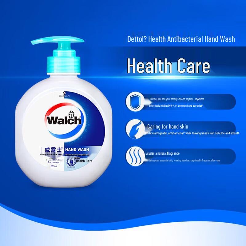 Walch Healthy Antibacterial Hand Wash 4-Piece Set