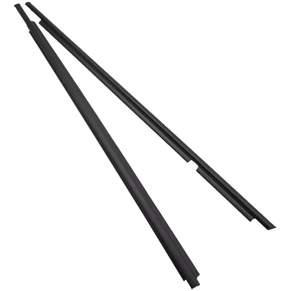 4Pcs Window Weatherstrips For Toyota Land Cruiser Prado 120 Series Side Door Moulding Rubber Trim Seal For Lexus GX470 2003-2009
