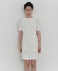 Yeoppe Tweed Line Onepiece_Ivory