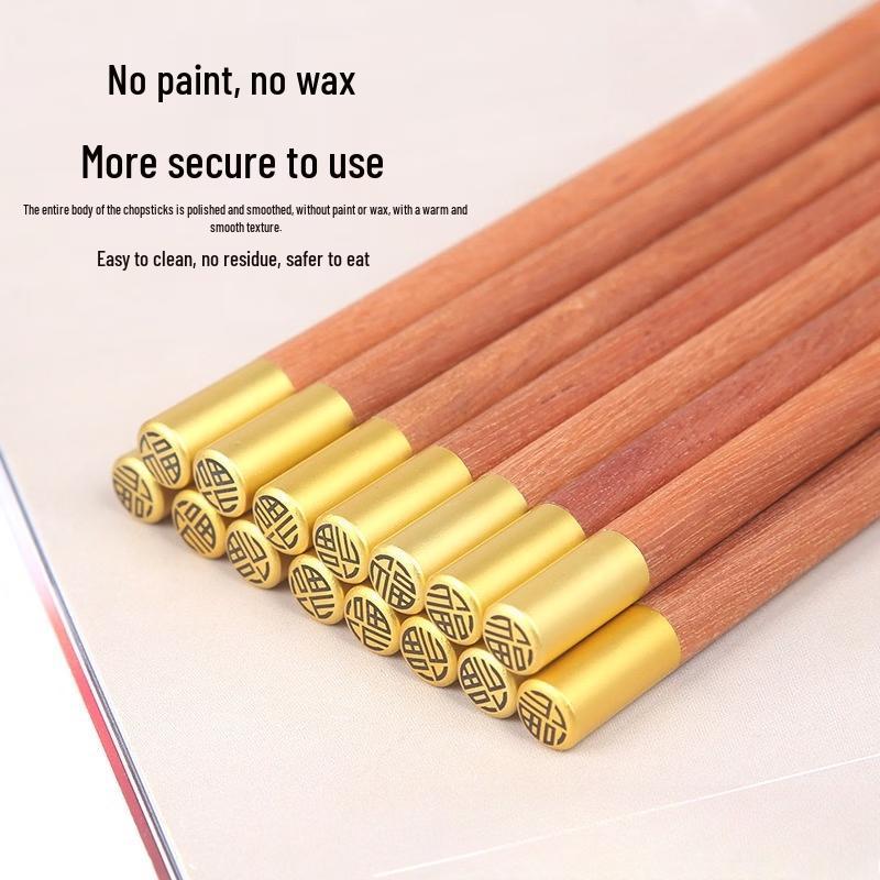 Ru Han Wenge & Red Sandalwood Chopsticks