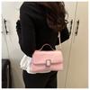 Fashion Popular Retro Crossbody Commuter Shoulder Handheld Crossbody Small Square Bag Female