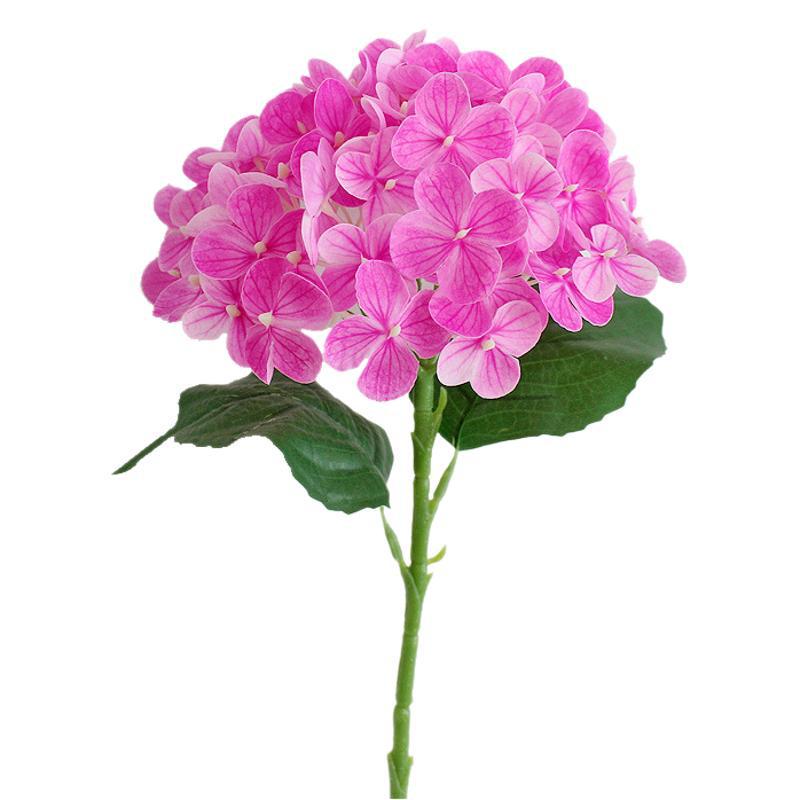72 Blütenblätter Hortensie 3D-gedruckte künstliche Blume - Hydrierende Haptik Kunstblume für Hochzeitsdekorationen.