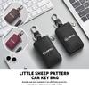Portfelik na klucze z logo samochodu Skórzana torba do przechowywania kluczy Etui na klucze zapinane na zamek Błyskawiczny Akcesoria do Opel Insignia Astra G J F K Vectra C H Corsa C B D