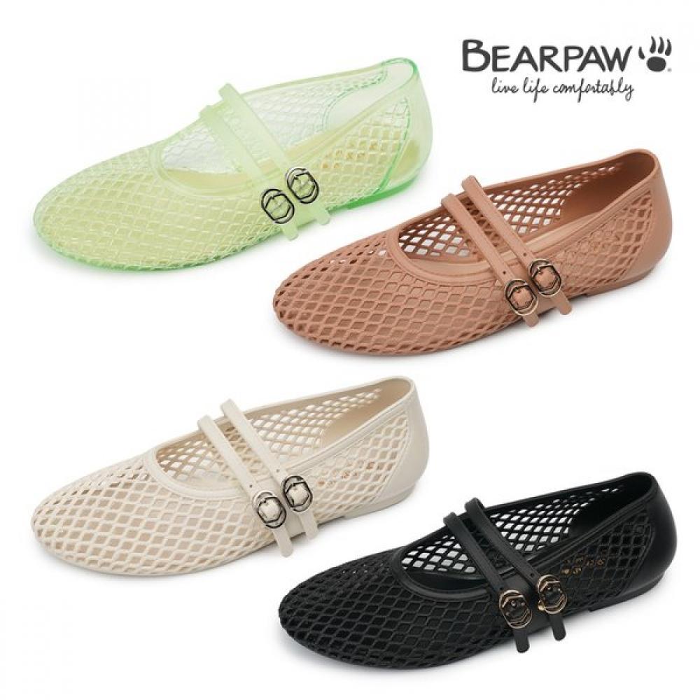 

BearpaW Women S Jelly ShoeS SandalS Set Of 4 K3018rb W blacks/230