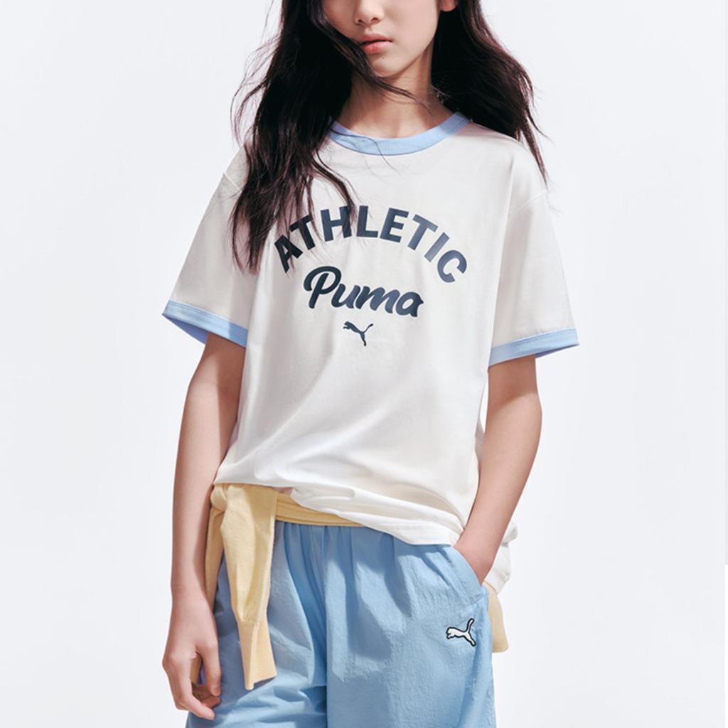 PUMA Kids T Shirts V Neck 353226117202-10101