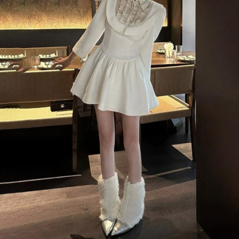 Fall/Winter New Style Pointed Toe Short Booties with Thin High Heels Snow Boots Short Shoes for Women