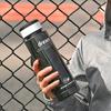 1000ml Sport Bottle Food-grade High Capacity Leak-proof Heat Resistance Drop-resistant Summer Simple Tea
