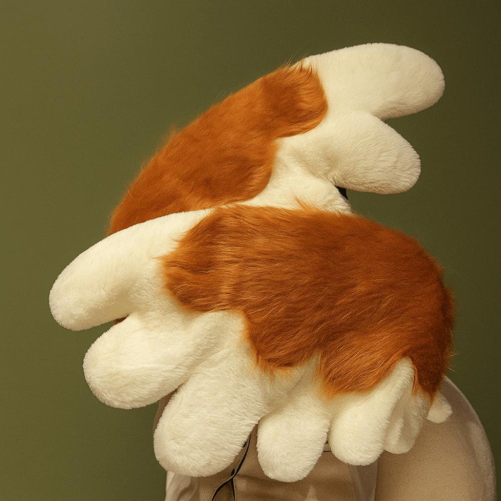 Role Play Cosplay Costume Wings Furry Dress-Up Wings Costume Girl Plush Animal Wings  Gifts
