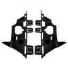 001    Front Bumper Bracket Holder 51117165179 51117165180 For BMW For E85 E86 For Z4 03-08 Bumper Support Brackets Left Right