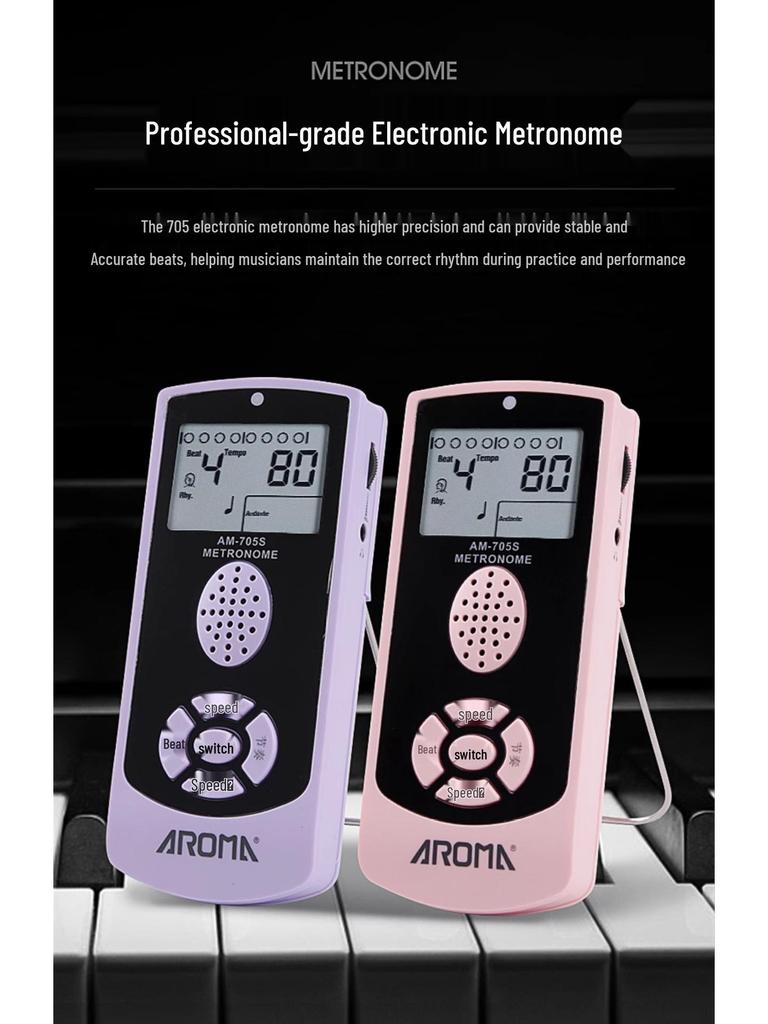 Anoma Multi-Instrument Electronic Metronome for Piano, Hulusi, Guzheng, Drums, and Saxophone.
