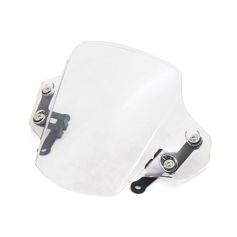 Motorradzubehör Windschutzscheibe Windschutz für MT-09 2025 2025 2025 MT09 MT 09 Mt09 (Transparent)