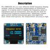 Plj-096Oled-H1 Licznik Częstotliwości 20MHz-2.7GHz, Wyświetlacz Oled 0.96 Cala Z Tcxo ±2.5Ppm Do Pomiaru Sygnałów RF